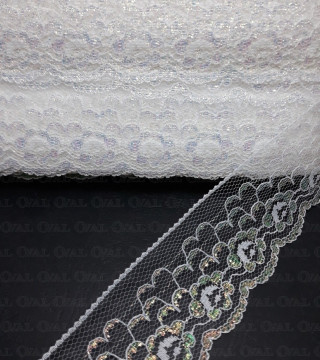 Iridescent lace 43 mm / 1 m or 50 m 330