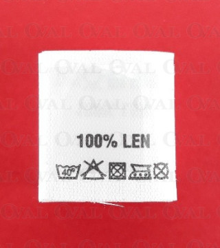 Wszywka skład surowcowy,przepis prania LEN  2784