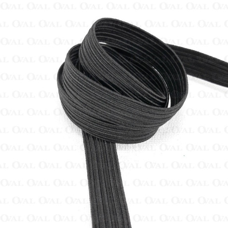 Guma w oplocie 10mm/100m czarna  3057