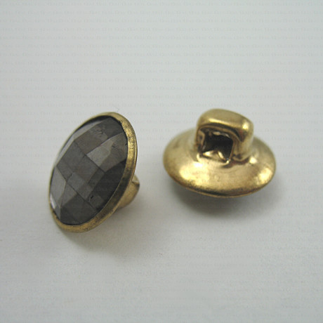 Plastic button, pack of 10 pcs, 10 mm, no. 840