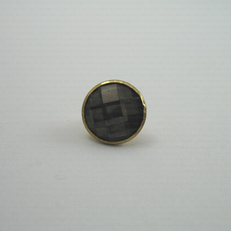 Plastic button, pack of 10 pcs, 10 mm, no. 840