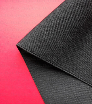 Woven elastic S 100mm/1 or 25m black 3065