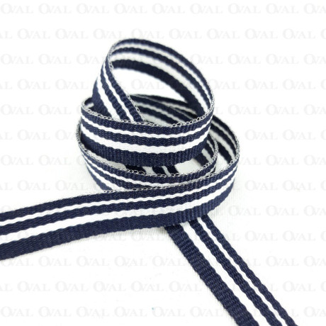 Taśma ozdobna 10mm /1m lub 25m granat 3068