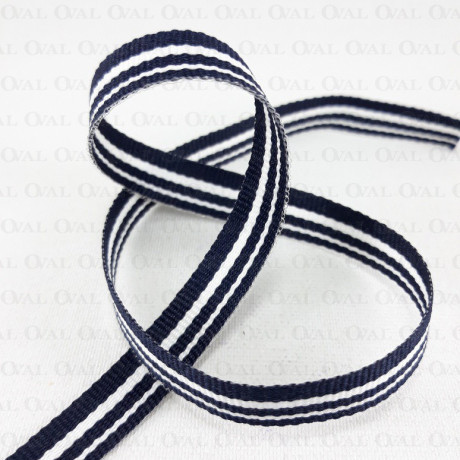 Decorative tape 10mm /1m or 25m navy blue 3068