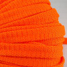 Flat polyester cord sharp orange 12mm/50 m 3075