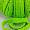 Flat polyester cord sharp green 12mm/50 m 3076