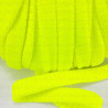 Flat polyester cord sharp yellow-green 12mm/50m 3078