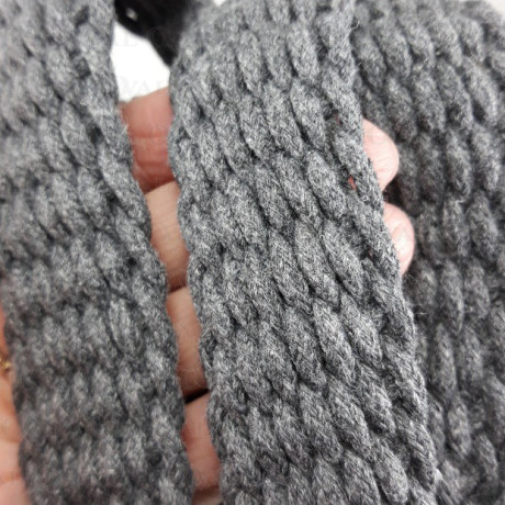 Taśma pleciona bawełniana  30mm/1m  3085