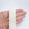 Braided cotton tape 30mm/1y natural beige 3086