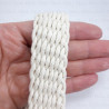 Taśma pleciona bawełniana  30mm/1m  naturalny beż  3086