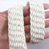 Braided cotton tape 30mm/1y natural beige 3086