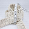 Taśma pleciona bawełniana  30mm/1m  naturalny beż  3086