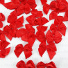 Decorative red bow 10 or 100 pcs 3088