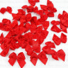 Decorative red bow 10 or 100 pcs 3088