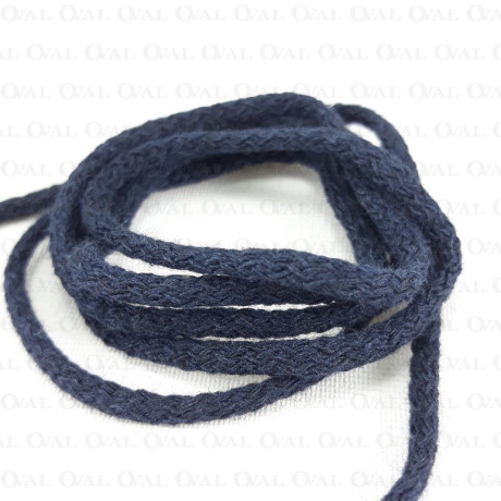 Cotton cord 3mm/100m navy blue 3089