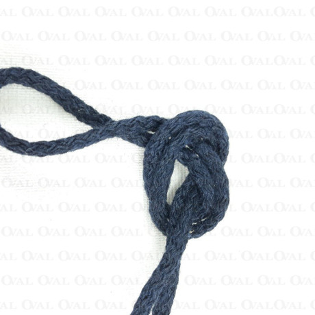 Cotton cord 3mm/100m navy blue 3089