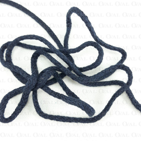 Cotton cord 3mm/100m navy blue 3089
