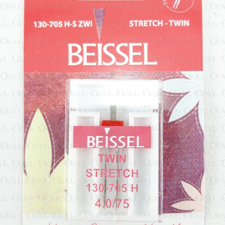 Igły półpłaskie podwójne stretch 75/4    3093