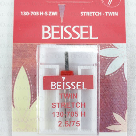 Igły półpłaskie podwójne stretch 75/2,5   3094