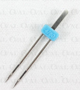 Igły półpłaskie podwójne uniwersalne 80/4   3095