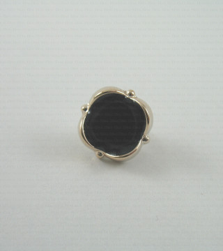 Plastic button, pack of 10 pcs, 11 mm, no. 856