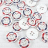 Plastic button 12mm / 10 or 100 pcs 2342
