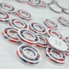 Plastic button 12mm / 10 or 100 pcs 2342