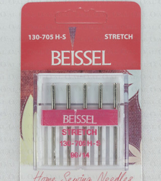 Semi-flat needles 90/5 pcs stretch 3106