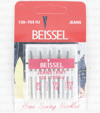 Igły półpłaskie  do jeansu MIX   3108