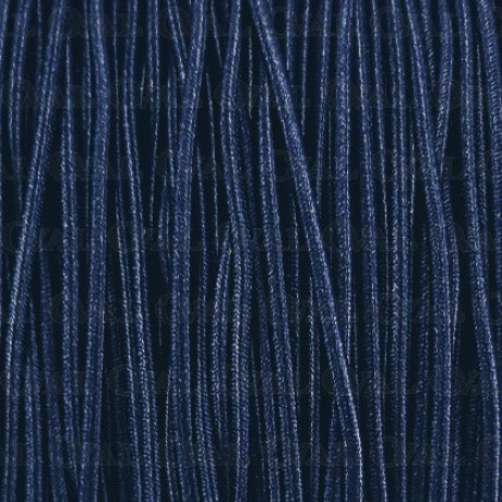 Round cord navy blue 1mm / 5 or 50m no. 519