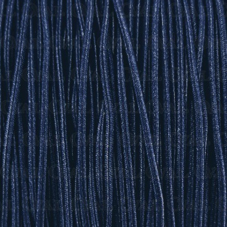 Round cord navy blue 1mm / 5 or 50m no. 519