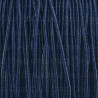 Round cord navy blue 1mm / 5 or 50m no. 519