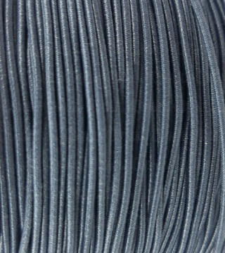 Guma okrągła szary 1mm/ 5 lub 50mb   3110