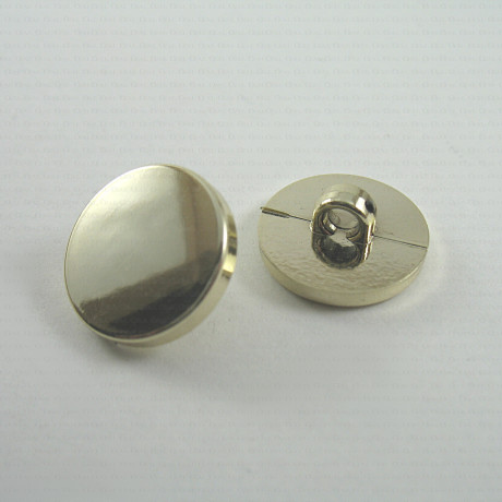 Plastic button, pack of 10 pcs, 15 mm, no. 860