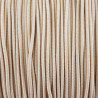 Round beige elastic 1mm / 5 or 50m 3111