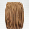 Round light brown elastic cord 1mm / 5 or 50m 3112