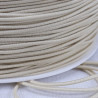 Round beige elastic 1mm 5 or 50m 518
