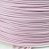 Round elastic pale pink 1mm / 5 or 50m 3114