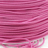 Round elastic cord pink 1mm / 5 or 50m 3115