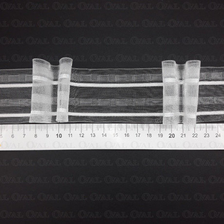 Curtain tape 1:2.5 / 1 or 50 m 3123