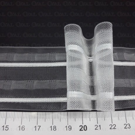 Curtain tape 1:2.5 / 1 or 50 m 3123
