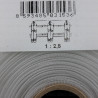 Curtain tape 1:2.5 / 1 or 50 m 3123