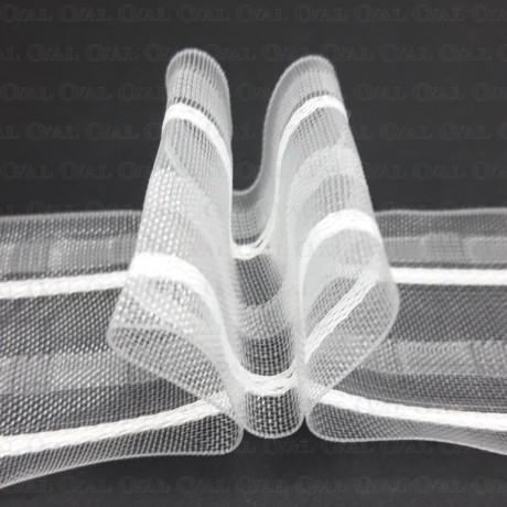 Curtain tape 1:2.5 / 1 or 50 m 3123