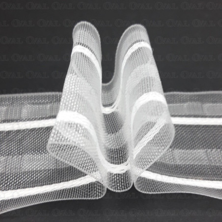 Curtain tape 1:2.5 / 1 or 50 m 3123