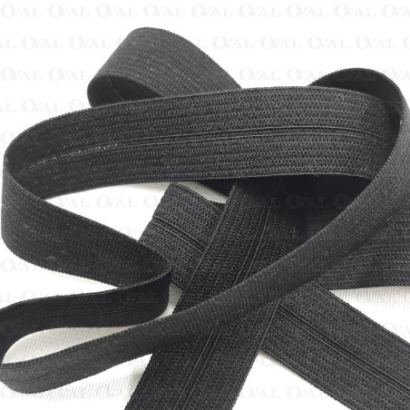 Broken elastic 16mm/1m or 50m black 322