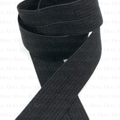 Broken elastic 16mm/1m or 50m black 322