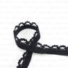 Underwear elastic 10mm/1m black 3128