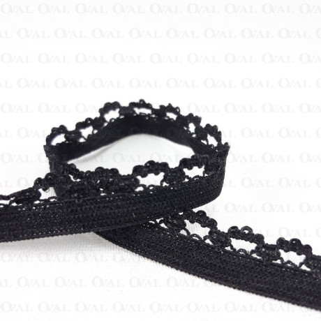 Guma bieliźniana 10mm/1m czerń  3128