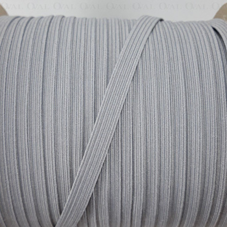 Rubber 7mm/1m grey 3133