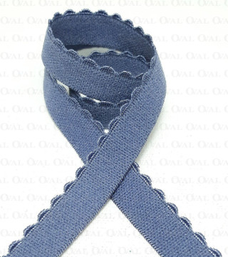 Guma obszywkowa  12mm/1m biel  3144